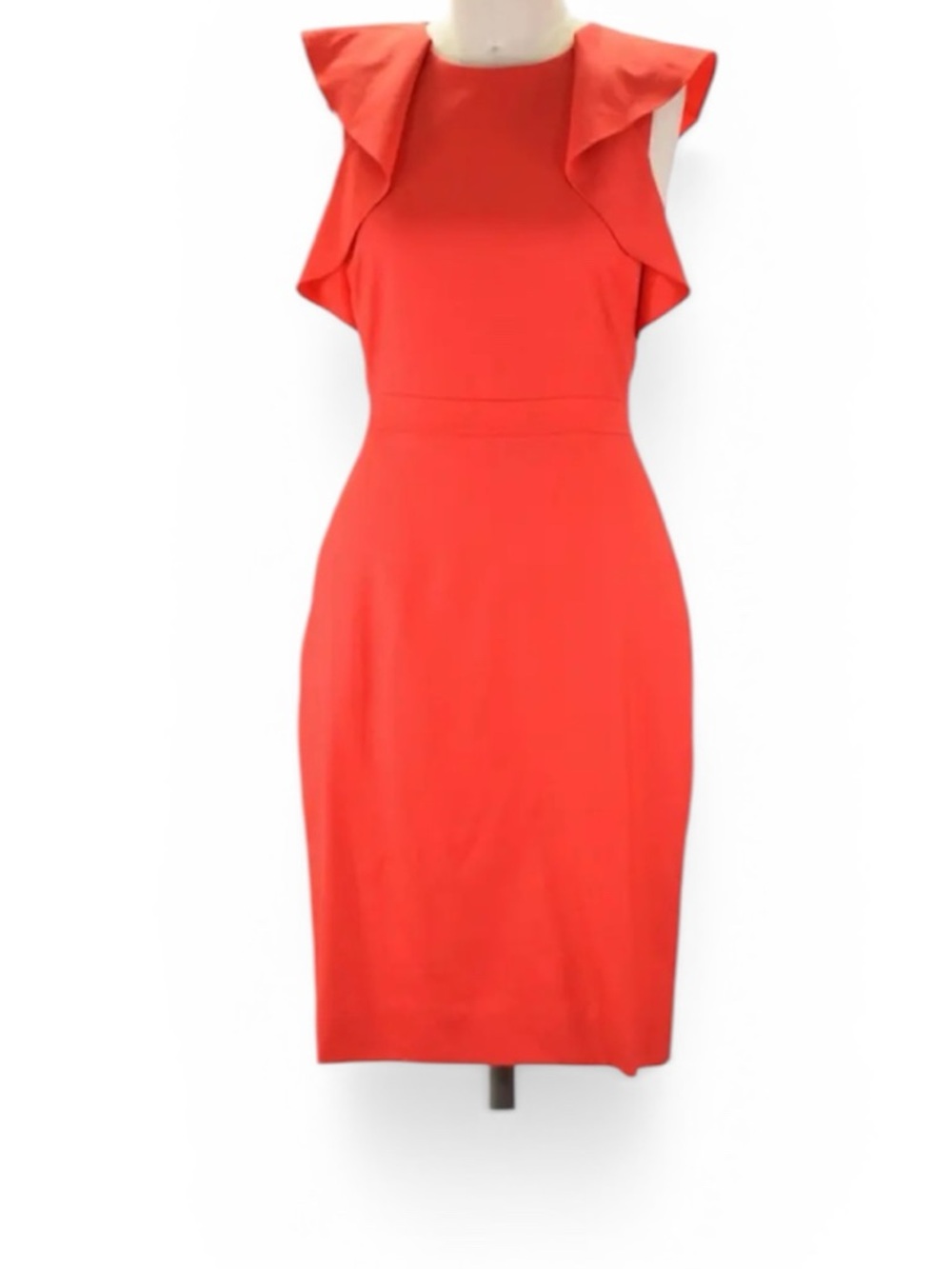 J. Crew red wool sheath dress new nwt 0